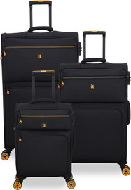 It Luggage סט מזוודות בד קלות במיוחד 3 יח' 30/25/20 מבית IT Luggage דגם COMPARTMENT בצבע כתום